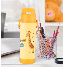 Дитячий термос "Giraffe"0,5л Maestro з силік.труб.