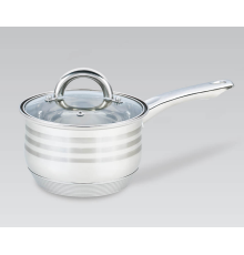 Ковш з кришкою д.16 см, 2,1 л Maestro MR-3513-16S