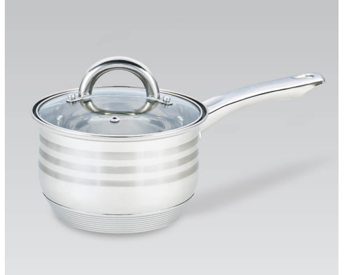 Ковш з кришкою д.16 см, 2,1 л Maestro MR-3513-16S