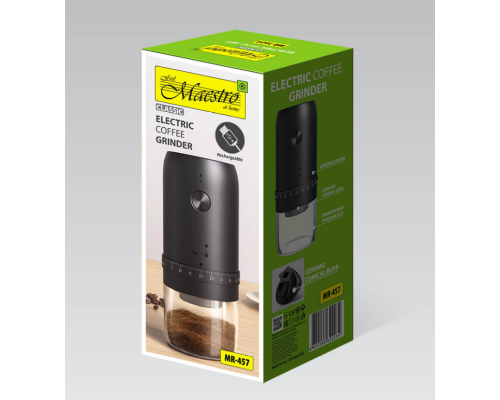 Електрична кавомолка Maestro USB MR-457