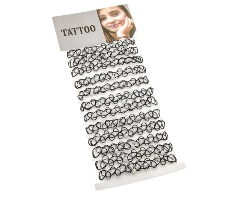 Чокер браслет з намистинами 13247