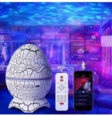 Світлодіодний проектор у вигляді ЯЙЦЯ зоряного неба, Bluetooth dinosaur egg AND LY-664 (24)