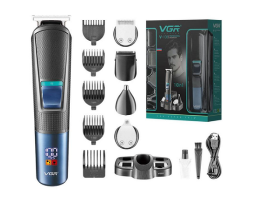 Машинка для стрижки VGR V108 10в1