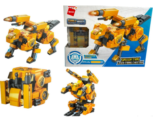 Конструктор "Гепард-Трансформер" 172 дет (17,5*13*6,5)