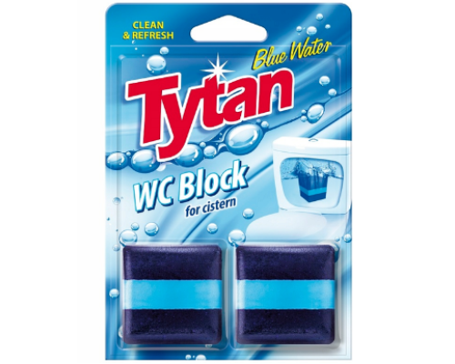 Tytan Таблетка WC д/зливного бачка Blue Water 2шт