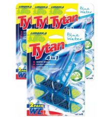 Tytan Чотирьохфазний блок д/унітазу 4 в 1 Blue Water Lime 2 x 0,040 г