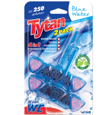 Tytan Чотирьохфазний блок д/унітазу 4 в 1 Blue Water Ocean 2 x 0,040 г