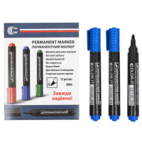 Маркер Permament 8004 синій товстий (12)
