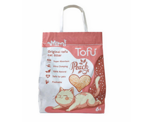 Соєвий наповнювач TOFU 6л MiMi CAT Персик