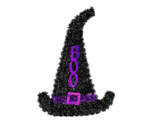 Підвісний декор "Капелюх відьми" на Halloween 41*29см