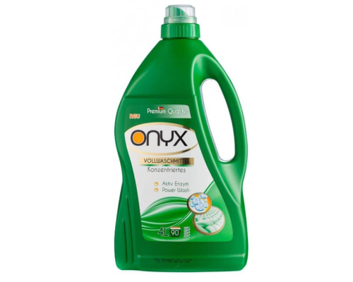 Гель для прання Onyx 4 л Volwaschmittel NEW Універсальний 90 циклів прання