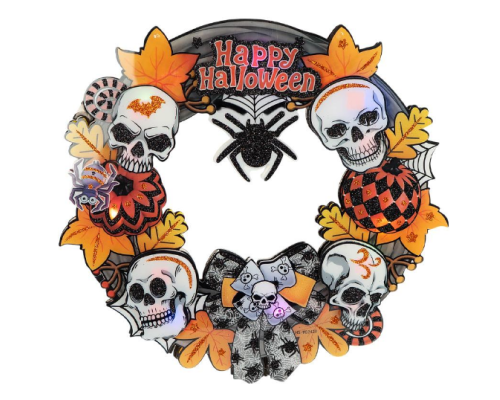 Декор з LED- підсвіткою на Halloween D 30см