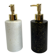 Дозатор для рідкого мила 350мл скляний №350YJD 19*7см