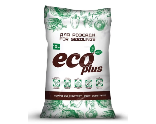 Торф'яний субстрат "Для розсади" ECO PLUS 10л