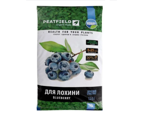 Торф'яний субстрат "Для лохини" PEATFIELD 20л
