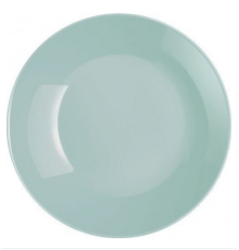 Тарілка обідня кругла d25см Q3444 «Luminarc» Zelie Light Turquoise