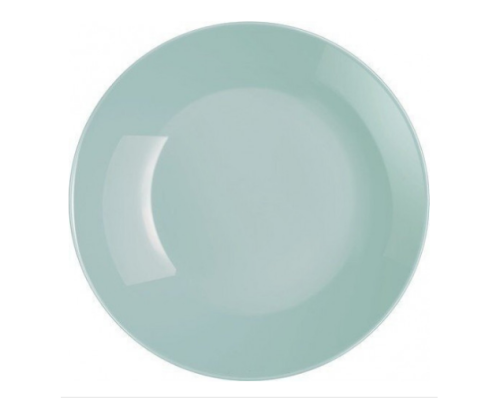 Тарілка обідня кругла d25см Q3444 «Luminarc» Zelie Light Turquoise