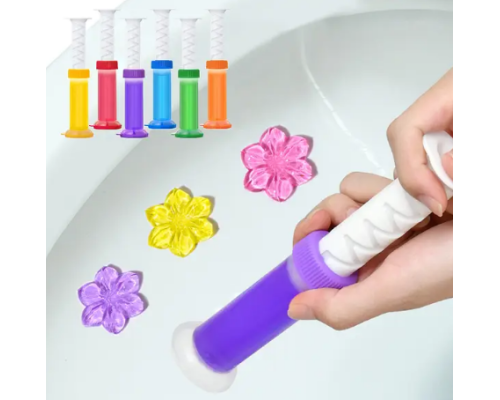 Dr.DEVIL 3 in 1 WC Point Block Polar aqua 45ml 6+1/Туалетний точковий блок Полярна вода/10