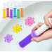 Dr.DEVIL 3 in 1 WC Point Block Polar aqua 45ml 6+1/Туалетний точковий блок Полярна вода/10