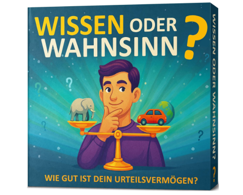 Настільна гра під назвою «Wissen oder Wahnsinn?» Знання чи Божевілля?