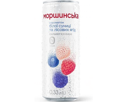 Моршинська 0,33л ж/б напій лим зі смаком Ягід 12б