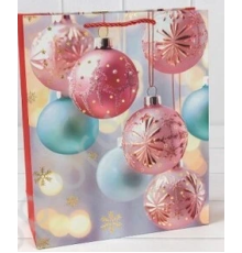 Подарунковий пакет новорічний (18*24*8,5см) 3123-9976