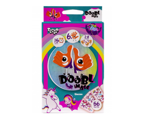 Настільна гра "Doobl Image" МІНІ УКР DBI-02-01U..04U