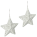 Набір ялинкових прикрас 2шт "Зірка об'ємна" 12*12*3,5см