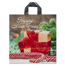 Пакет "Диор" великий НОВОРІЧНИЙ 40*38 см