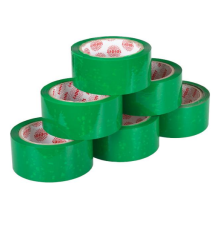 Скотч 200 ЗЕЛЕНИЙ 45мм, 50 мкм