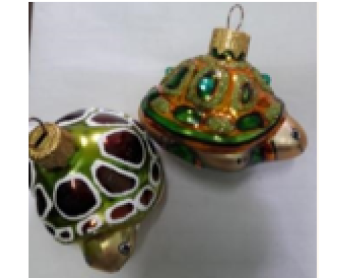 Скляна іграшка 1183 Черепаха