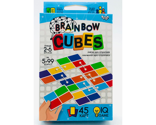 Розважальна настільна гра "Brainbow CUBES"