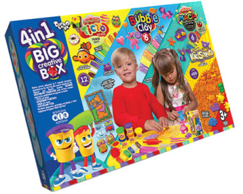 Набір для творчості "4в1 BIG CREATIVE BOX" 7857