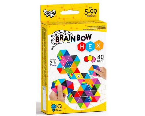Розважальна настільна гра "Brainbow HEX" 111340