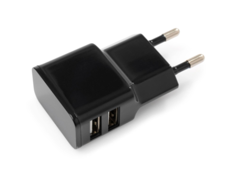 Мережевий зарядний пристрій 2USB 2A
