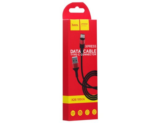 Кабель USB Hoco X26 Xpress Charging Type-C
