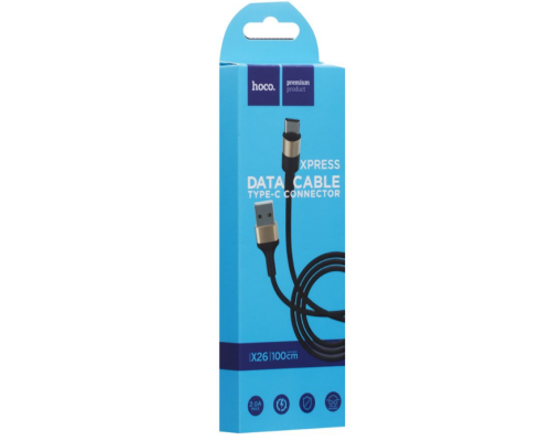 Кабель USB Hoco X26 Xpress Charging Type-C