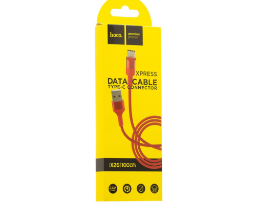 Кабель USB Hoco X26 Xpress Charging Type-C