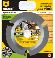 Універсальний пильний диск по дереву для болгарки 125 мм