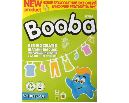 Пральний порошок Booba Універсал 350г