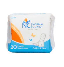 NormalClinic щоденні гіг. прокладки ultra Comfort cotton&slim 150 ммD