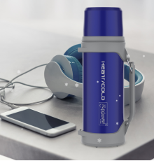 Термос 1,2л Maestro MR-1631-120-BLUE