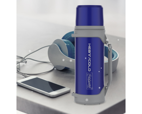 Термос 1,2л Maestro MR-1631-120-BLUE