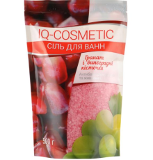 IQ-Cosmetic сіль д/ванни 500г гранат і виноград