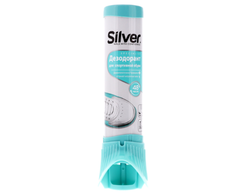 Дезодорант для спортивного взуття, 100 мл Silver (арт.)
