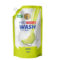 PRO WASH Рідке крем-мило дой-пак 460г Диня