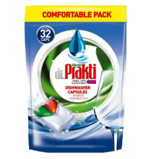 DR. PRAKTI капсули для миття посуду в посудомийній машині 32 х 12г