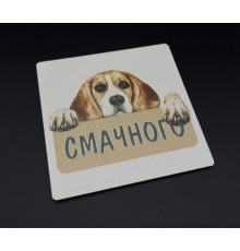 Підставка під гаряче з друком 9,5см