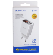 Блок Borofone BA58A Digital Display 2USB 2.4A