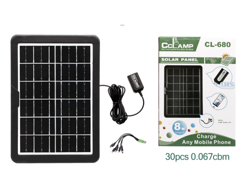 Сонячна панель з usb виходом CLl 680 (30)